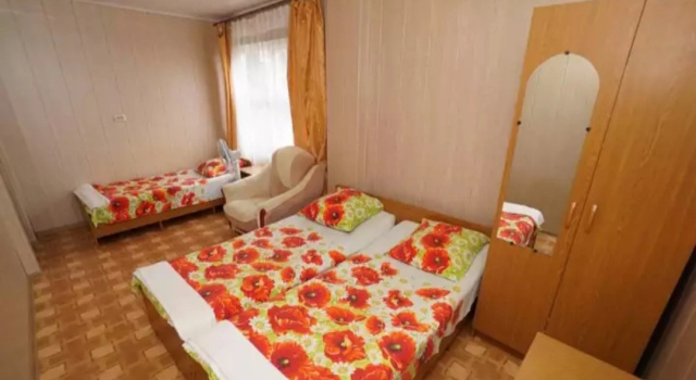 Трёхместный номер Economy с балконом и с видом на город Гостевой Дом Виолетта