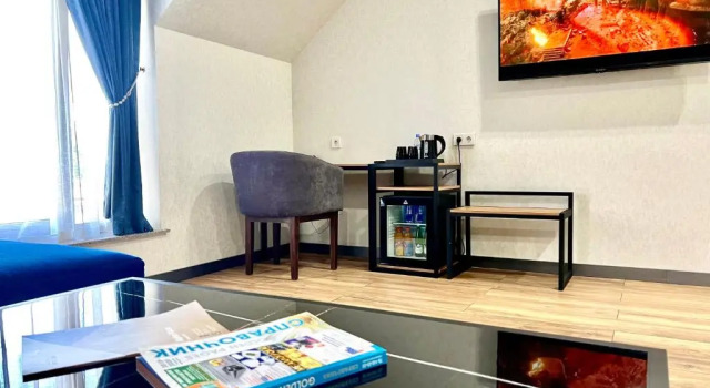Suite 1 camera da letto Alpha Plaza Hotel & SPA