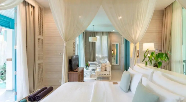 Двухместная Pool Villa с балконом и с видом на сад Cape Kudu Hotel, Koh Yao Noi