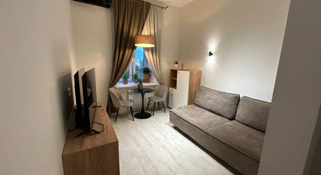 Vidovaya studiya v tsentre Petrogradki Flat, Rezervovat Apartmán Petrogradskiy district Petrohrad, poblíž The Convent of St. John