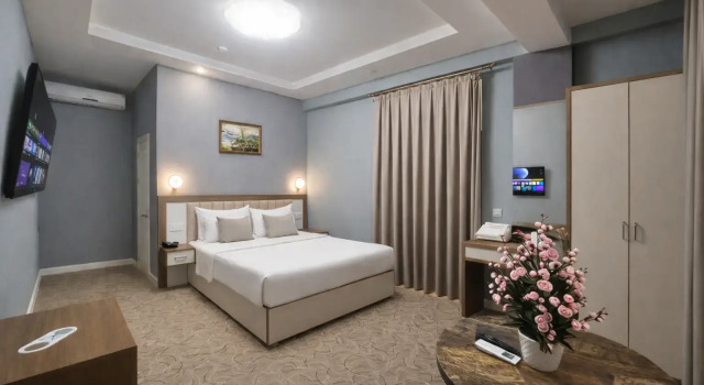 Двухместный номер Standard с балконом и с видом на город Отель Royal Meridien