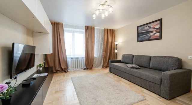 Двухместные апартаменты с балконом Апартаменты in the centre of Minsk on Nemiga12