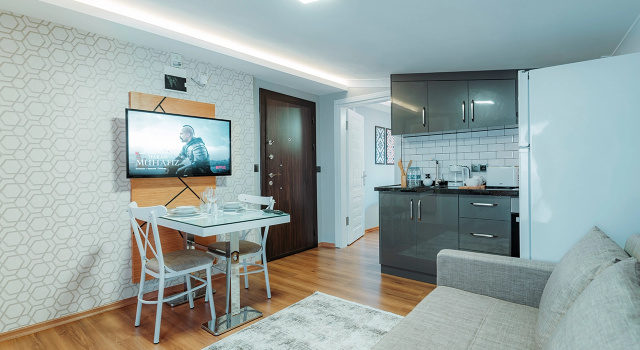 Люкс с балконом и с видом на море Umut Apartments