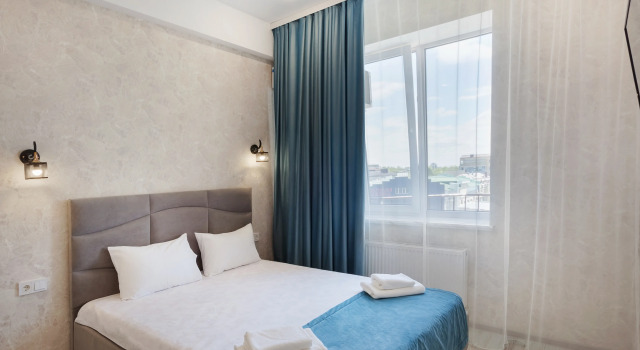 Номер Семейный с балконом и с красивым видом из окна Отель Hotel Olympos