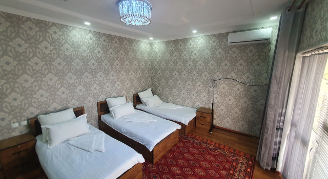 Superior- tredobbelt værelse med altan med byudsigt Homely Guest House