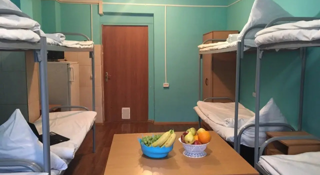 (camerata maschile) letto in camerata con vista Hostel Milano