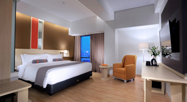 Двухместный номер Deluxe Harper Palembang by ASTON