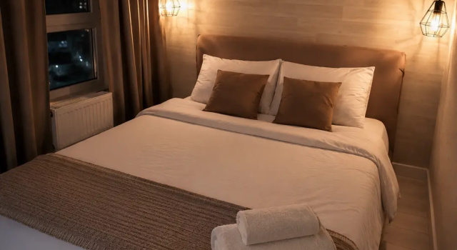 Apartments Na 4 Gostey S Dzhakuzi V Samom Tsentre Ufy - Verkhnetorgovaya Ploschady, 4, Rezervovat Apartmán Hotely v Bashkortostan s parkováním, Parkování