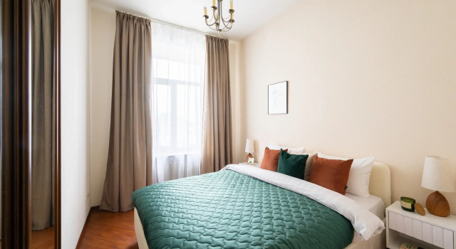 Апартаменты с 3 комнатами с красивым видом из окна Квартира GM Apartments Третьяковка с Видом на Кремль и Moscow City