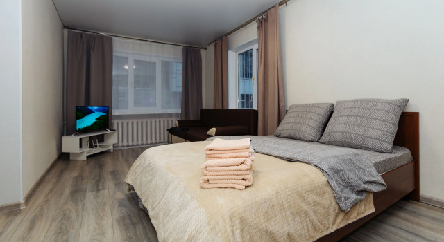 Na Glavnom Prospekte Goroda Ufa Flat, Rezervovat Apartmán Hotely v Bashkortostan s parkováním, Parkování