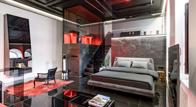 Апартаменты на Невском проспекте hth24 Apartments, авторский дизайн, сауна, камин