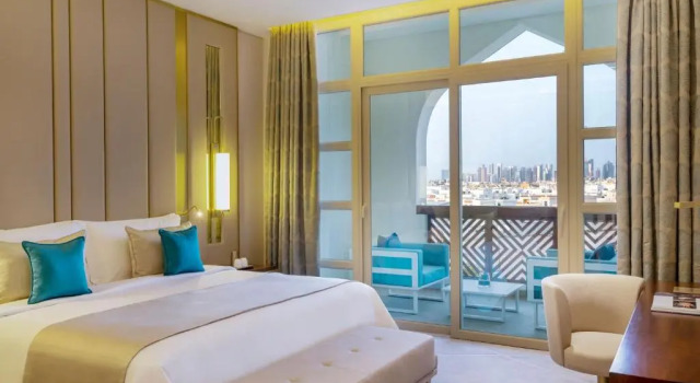 Двухместный номер Deluxe с видом на бассейн Al Messila, A Luxury Collection Resort & Spa, Doha