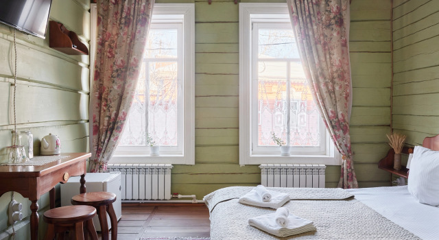 Двухместный номер Comfort Бутик-Отель "Доходный Дом Листратовой"