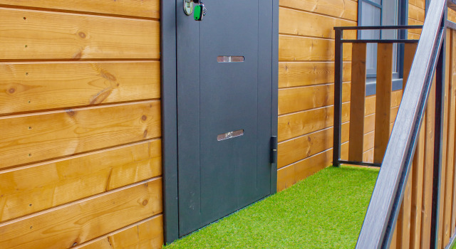 Четырёхместное шале с красивым видом из окна Шале Green Apart 1