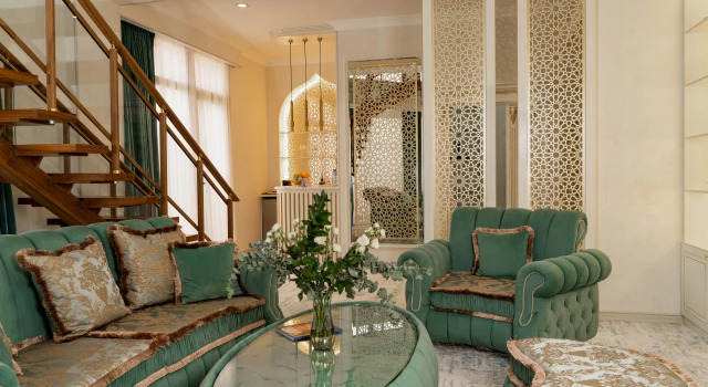Appartamento duplex con balcone e con vista sulla città DiliMah Premium Luxury