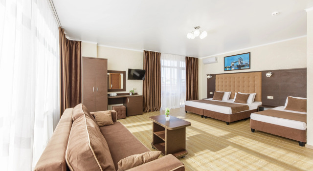 Студия делюкс с балконом Отель Leonsia