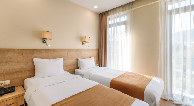 Двухместный номер Economy с видом на город Atrium Boutique Hotel