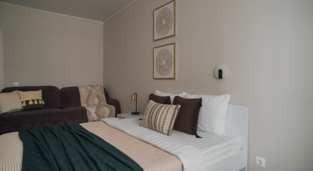 Stilnaya  1K V Novom ZHK Transgruz Flat, Prenota Appartamento Hotel a Samara con parcheggio, Parcheggio