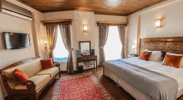 Двухместный номер с панорамным видом Osmanli Cappadocia Hotel
