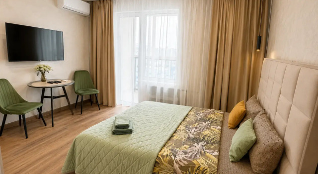 Studiya S Konditsionerom I Smart TV Flat, Prenota Appartamento Hotel a Barnaul con piscina, Piscina