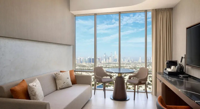 Двухместный люкс Club c 1 комнатой with skyline view Hotel Local Dubai, Jumeirah Village Triangle, Autograph Collection