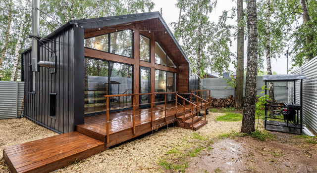 Kottedzh 51m2 V Kazani V Lesu S Russkoy Baney Private house, Prenota Casa vacanze Ville a Tatarstan, Villa