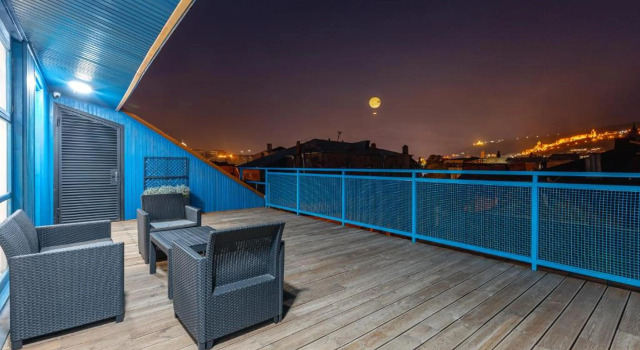 Одноместный номер Standard с красивым видом из окна Blue Balcony Hotel