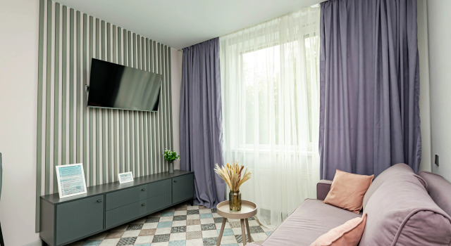 Cosmos Apart Na Yekaterininskoy 10 Apartment, Rezervasyon Daire Perm otoparklı oteller, Galereya Shopping Centre yakınında, Otopark