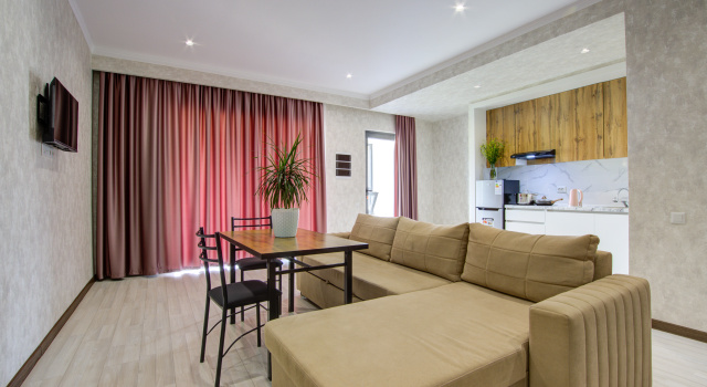 Номер Deluxe с красивым видом из окна Апарт-отель Novel hotel & Apartments