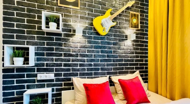 Dizaynerskaya Studiya V Zhk Savelovckiy Siti Flat, Boek Appartement SVAO Area Moskou, in de buurt van Dmitrovskaya Metro Station