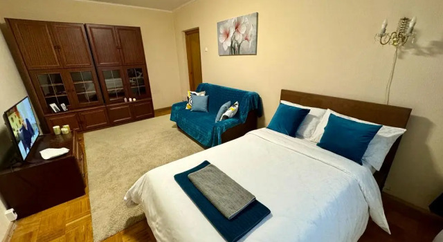 Uyutnaya vozle metro Troparevo Apartment, Rezervovat Apartmán Hotely v UZAO Area s parkováním, Parkování