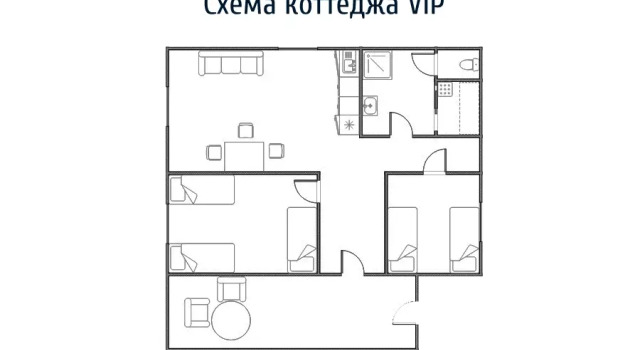 Коттедж VIP База отдыха Журавушка