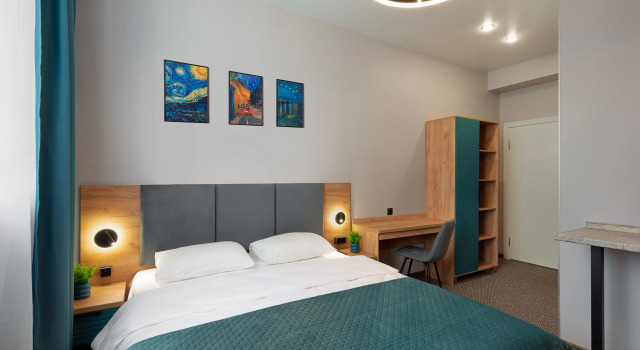 Superior Dvoulůžkový s manželskou postelí Apartmán Timiryazevo Hotel