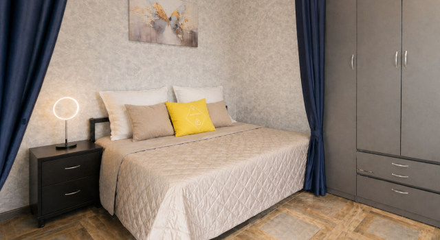 Uyutnaya 1-Komnatnaya Na Mezhdurechye Flat, Buchen Sie Ferienwohnung Ussurijsk Region Primorje