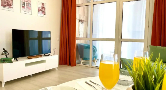 Dvukhomnatnaya V Zhk Andersen Park Flat, Prenota Appartamento Hotel a Tyumen Region con parcheggio, Parcheggio