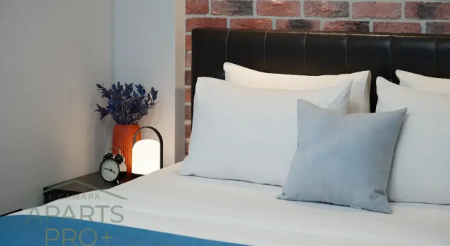 Aparts Pro Stilnaya studiya u Volgi v ZHK Brig na 7 etazhe Flat, Prenota Appartamento Hotel a Samara con parcheggio, Parcheggio