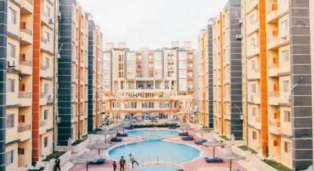 Номер Deluxe с видом на бассейн Отель Retal View North Coast Aqua Park
