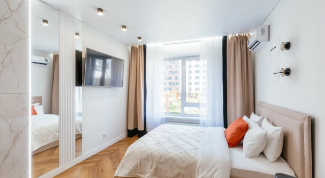 Room Tour V Tsentre Tyumeni V Zhk Serdtse Sibiri Apartments 2, Book Apartment Hotels in Tyumen Region with Parking, Parking
