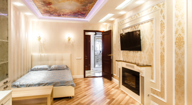 Lyuks Klassik V Tsentre Omska Apartments, Prenota Appartamento Hotel a Omsky District con parcheggio, Parcheggio