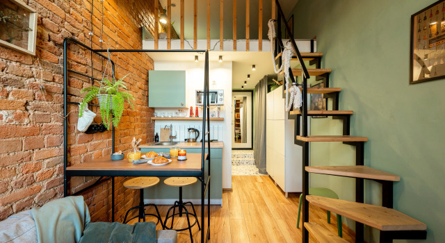 Green Loft Neva View s Vidom na Nevy Apartments, Rezervovat Apartmán Hotely v Petrohrad s parkováním, poblíž Ploshchad Lenina Metro Station, Parkování