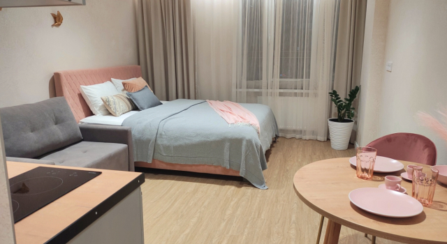 Трёхместный номер Deluxe с красивым видом из окна Апартаменты Grand Palace 1009