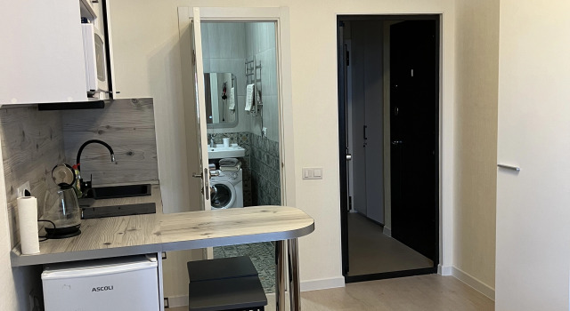 Номер Standard Malina Apartment Бесконтактное заселение студия в ЖК «Спутник»