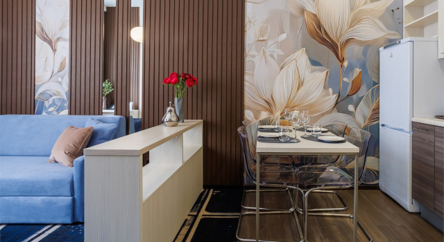 Двухместный апартаменты люкс Art 2-комнатные Апарт-Отель Ramada hotel&suites by Wyndham Novosibirsk Zhukovka