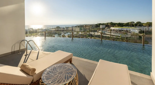 Люкс Swim Up Corner с видом на море Отель Ethno Belek - Ultra All Inclusive