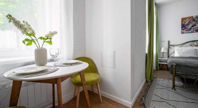 LetYourFlat Sigma s besplatnoy parkovkoy Apartments, Rezervasyon Daire CAO Area Moskova, Kitay-gorod Metro Station yakınında