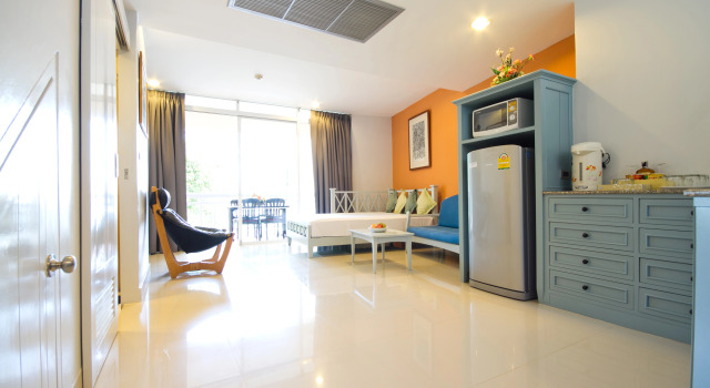 Дюплекс Family с 2 комнатами с балконом Chom View Hotel, Hua Hin