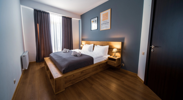 Семейный люкс Superior с балконом и с красивым видом из окна Отель Reed Hotel Tbilisi