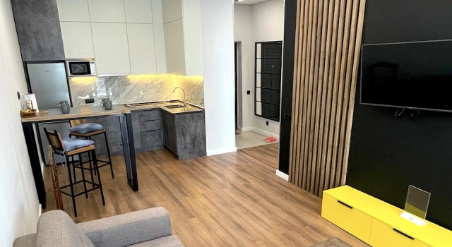 Двухместные апартаменты Comfort с красивым видом из окна Апартаменты Almatau Astana