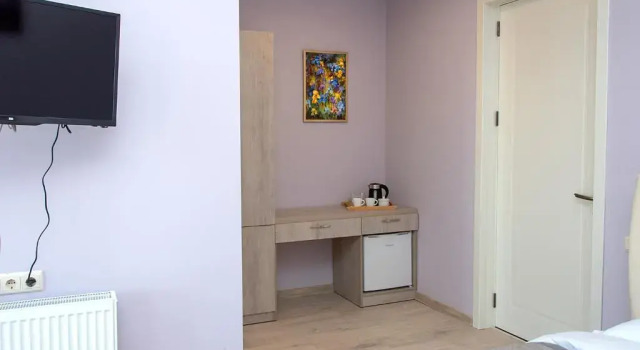 Camera doppia Deluxe con balcone e con vista Tbilisi Mare