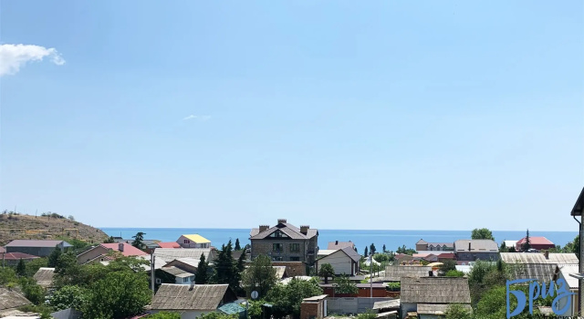 Трёхместный номер Superior с балконом и с видом на море Меблированные комнаты Бриз-Морское